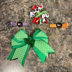 Kids Holiday Hair bows